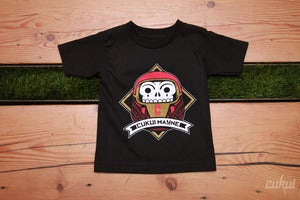 Image of Kid's Dia de Daruma Tee - Black