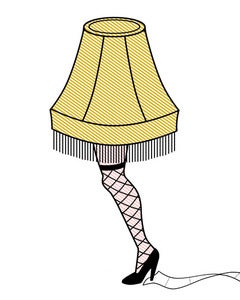 Image of Leg Lamp 16 by 20 Limited Print