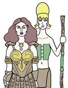 Image of Absolutely Xena 16 by 20 Limited Print