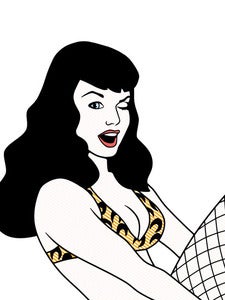 Image of Bettie 16 by 20 Limited Print