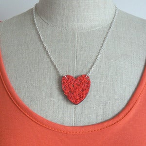 Image of Necklace - You Stitched Up My Heart