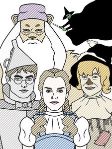 Image of Wizard of Hogwarts 11 by 14 Limited Print