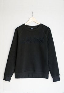 Image of CMBK Black Floral Sweater (Black)