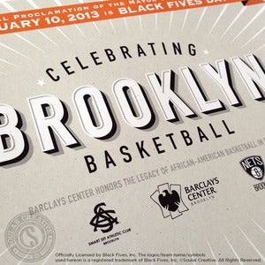 Image of Black Fives Day - poster
