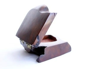 Image of Vintage Burlwood Stash/Jewelry Box