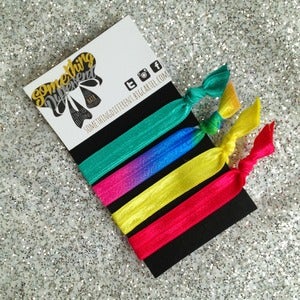 Image of Rainbow Mix Hair Ties