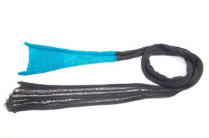 Image of The Gem scarf   Grey/Blue 