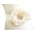 Image of Bridal Dress Sash - Ivory Bridal Sash Belt, Crystal Sash Belt