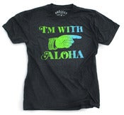 Image of I'M WITH ALOHA Tri-Blend