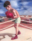 Image of AIR FORCE BOXER (William Kanai circa 1945)