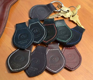 Image of Chicago Outfit Insignia - Shell Cordovan Key Fob