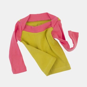 Image of Organic Jester Tee - Hot Pink+Highlighter