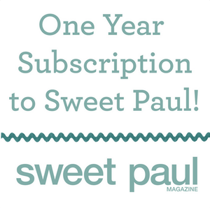 Image of 1 Year Subscription to Sweet Paul Magazine - 4 Issues - Starting with Summer 2013 Issue