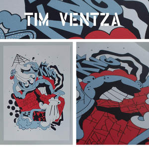 Image of VENTZA A3 Screen Print