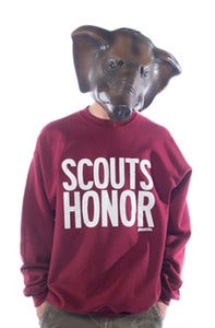 Image of Scouts Honor Crew - Cardinal Red
