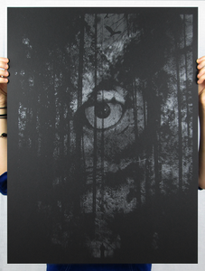 Image of "the closer the victim the colder the fate" - metallic variant