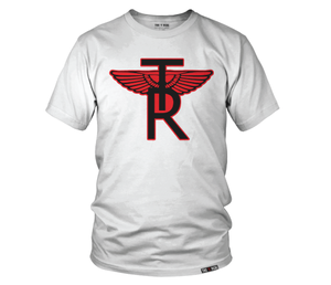 Image of CLASSIC TR Wings ON AWAY WHITE T-SHIRT