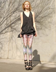 Image of PICUS Leggings - Olandis 'Bone' print