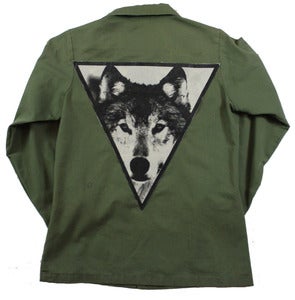 Image of GREEN WOLF ARMY JACKET 