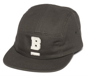 Image of BODEGA UNDERSCORE 5 PANEL CAP DARK CANVAS