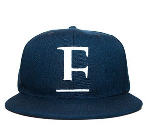 Image of E Logo Strap Back in Navy