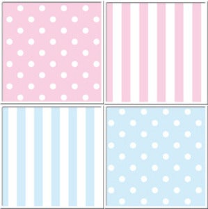 Image of Striped & Spotted Wrapping Paper