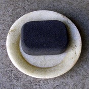 Image of Binchotan charcoal pumice stone