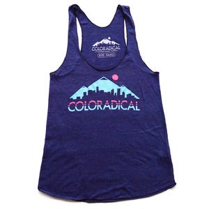 Image of Coloradical Skyline - Women's Tank Top