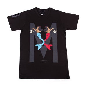 Image of Mermaid (Black Tee)