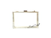 Image of Limited Edition - 2.0 Transparent Clear Acrylic Perspex Box See Through Clutch