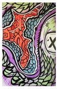 Image of Sea Creature 2ft x 3ft Original SLOTH Painting