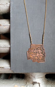 Image of brutalist necklace