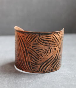 Image of art nouveau wrist cuff