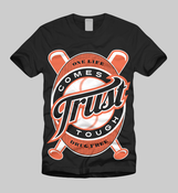 Image of ONE LIFE DRUG FREE BASEBALL TSHIRT