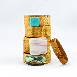Image of Cedar Bracelet with Mother of Pearl