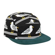 Image of ONLY NY - SEAGULLS 5-PANEL (BLACK/MALLARD)