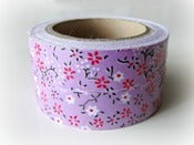 Image of Fabric Tape "Lilac Japan"