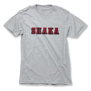Image of SHAKA T-shirt - Heather Grey