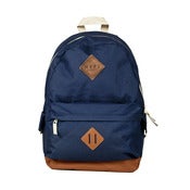 Image of HYPE.NAVY LEATHER BAG
