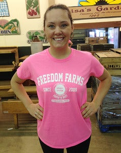 Image of Freedom Farms University Style Tee