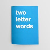 Image of Two Letter Words - Alex Fuller (pre-order signed copies)