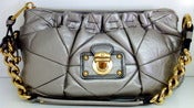 Image of Marc Jacobs Camila Metallic Handbag