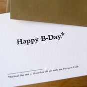 Image of Birthday, 0114