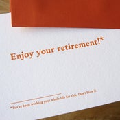 Image of Retirement, 2800