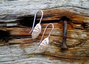 Image of Small Limpet Drop Earrings