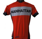 Image of Manhattan Cycling Jersey - A Peace, Love & Pedals cycling jersey classic for men and women!