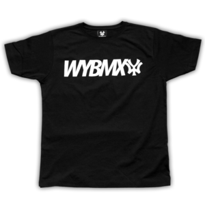 Image of 'WYBMX' T-Shirt - Black/White