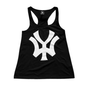 Image of 'WY' Womens Vest - Black/White