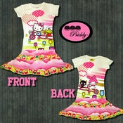 Image of **SOLD OUT** Hello Kitty and Friends double ruffle Dress - Size 7/8/9 