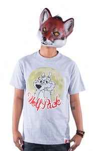 Image of Wolf Pack Tee - Grey